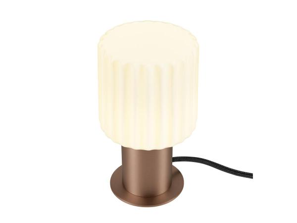 VARYT, Tischleuchte, rund, 1x max. 6 W, E14, kupfer