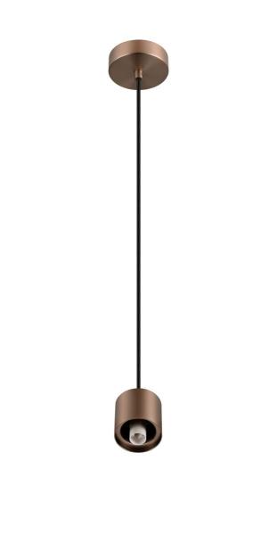 VARYT, Pendelleuchte, E14, Pendellänge 150 cm, 1x max. 6 W, kupfer