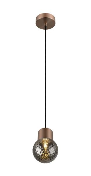 VARYT, Pendelleuchte, E14, Pendellänge 150 cm, 1x max. 6 W, kupfer