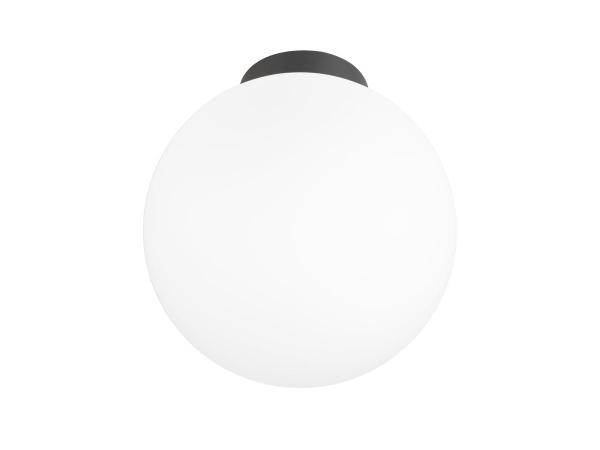 SUN 30, Deckenaufbauleuchte, rund, 1x max. 60 W, E27, schwarz