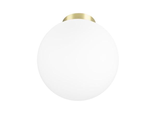 SUN 30, Deckenaufbauleuchte, rund, 1x max. 60 W, E27, gold