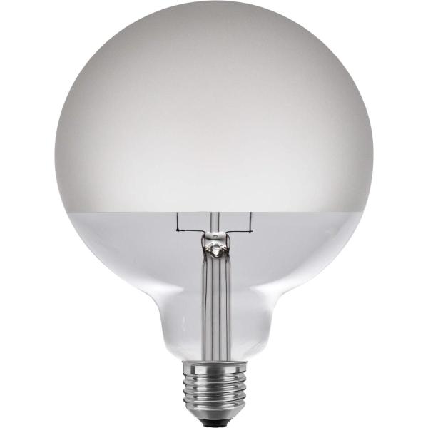 LED Globe 125 Half Moon, LED-Leuchtmittel, E27, PHASE, 7 W, 2700 K