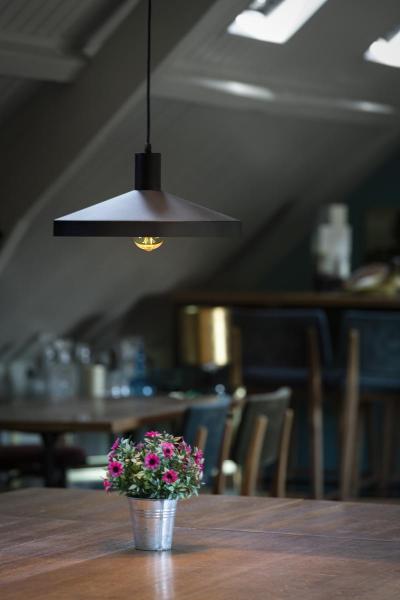 LED Globe 125 2x slanting Soft Curve, LED-Leuchtmittel, smokey, E27, PHASE, 6 W, 1900 K