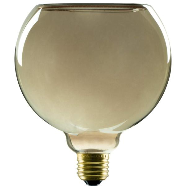 LED Floating Globe 150, LED-Leuchtmittel, smokey black, E27, PHASE, 6 W, 1900 K