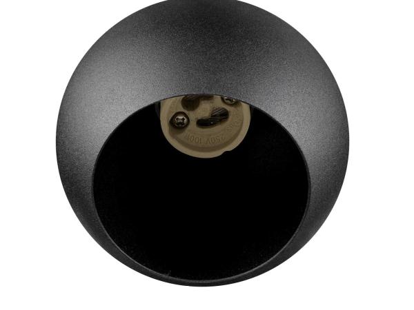 LIGHT EYE® 90, 1~ Pendelleuchte, GU10, Pendellänge 150 cm, 1x max. 6 W, matt schwarz