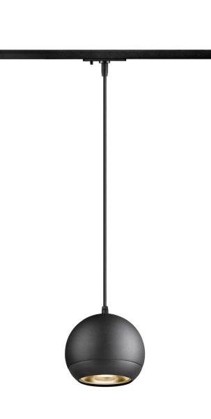 LIGHT EYE® 150, 1~ Pendelleuchte, GU10, Pendellänge 150 cm, 1x max. 13 W, matt schwarz