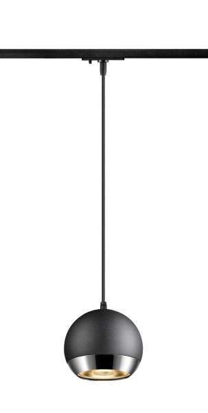 LIGHT EYE® 150, 1~ Pendelleuchte, GU10, Pendellänge 150 cm, 1x max. 13 W, matt schwarz