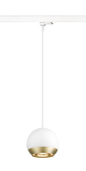 LIGHT EYE® 150, 3~ Pendelleuchte, GU10, Pendellänge 150 cm, 1x max. 13 W, matt weiß