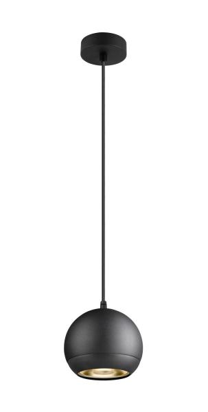 LIGHT EYE® 150, Pendelleuchte, GU10, Pendellänge 150 cm, 1x max. 13 W, matt schwarz