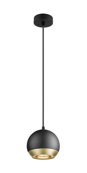 LIGHT EYE® 150, Pendelleuchte, GU10, Pendellänge 150 cm, 1x max. 13 W, matt schwarz