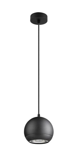 LIGHT EYE® 150, Pendelleuchte, GU10, Pendellänge 150 cm, 1x max. 13 W, matt schwarz