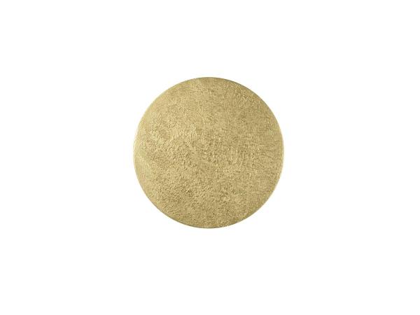 MANA 40 Leuchtenschirm, rund, moon structure, H: 2.2 cm, gold