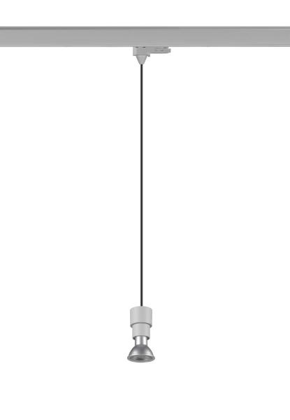 PURI 2.0 Basic, 3~ Pendelleuchte, GU10, Pendellänge 200 cm, 1x max. 6 W, grau