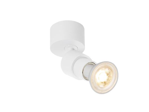 PURI 2.0 Basic, Wand- und Deckenaufbauleuchte, rund, 1x max. 6 W GU10, weiß