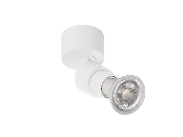 PURI 2.0 Basic, Wand- und Deckenaufbauleuchte, rund, 1x max. 6 W GU10, weiß