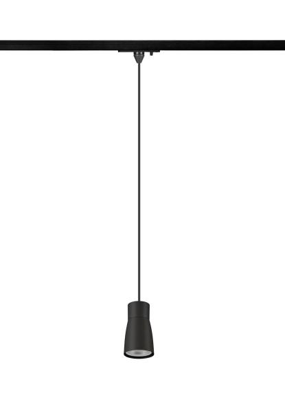 PURI 2.0 Dome, 1~ Pendelleuchte, GU10, Pendellänge 200 cm, 1x max. 6 W, schwarz