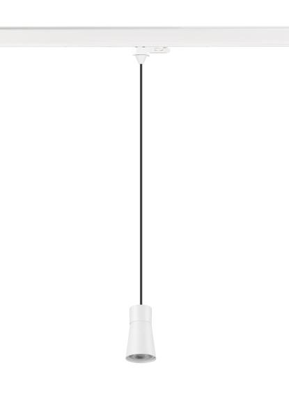 PURI 2.0 Cone, 3~ Pendelleuchte, GU10, Pendellänge 200 cm, 1x max. 6 W, weiß