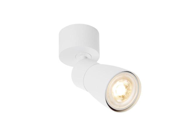 PURI 2.0 Dome, Wand- und Deckenaufbauleuchte, 1x max. 6 W GU10, weiß