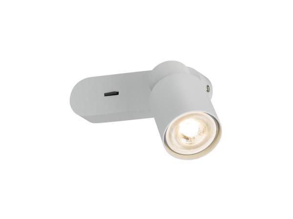 PURI 2.0 Tube, Wand- und Deckenaufbauleuchte, Schalter, rechteckig, 1x max. 6 W GU10, grau