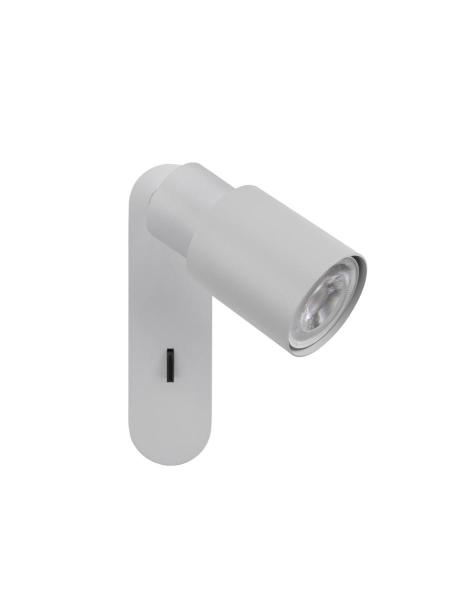 PURI 2.0 Tube, Wand- und Deckenaufbauleuchte, Schalter, rechteckig, 1x max. 6 W GU10, grau