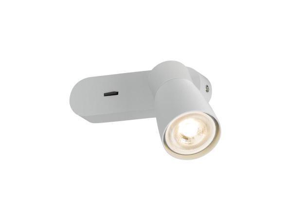 PURI 2.0 Dome, Wand- und Deckenaufbauleuchte, Schalter, rechteckig, 1x max. 6 W GU10, grau