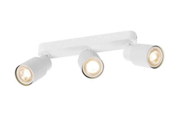 PURI 2.0 Tube, Wand- und Deckenaufbauleuchte, long, 3 x max. 6 W GU10, weiß