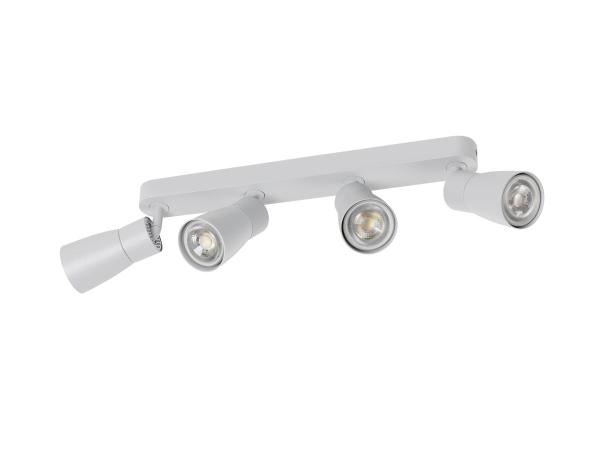 PURI 2.0 Dome, Wand- und Deckenaufbauleuchte, long, 4 x max. 6 W GU10, grau