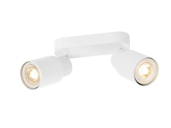 PURI 2.0 Tube, Wand- und Deckenaufbauleuchte, long, 2 x max. 6 W GU10, weiß