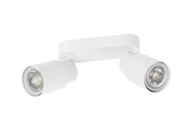 PURI 2.0 Tube, Wand- und Deckenaufbauleuchte, long, 2 x max. 6 W GU10, weiß