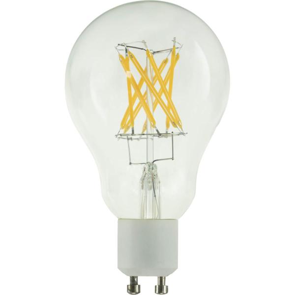 LED A60 Crossed Filament, LED-Leuchtmittel, GU10, PHASE, 6,5 W, 2700 K