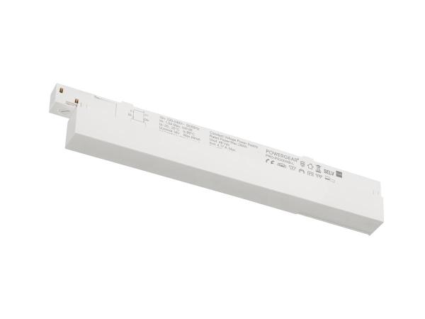48V SYSTEM, Intrack LED Treiber, 48VDC, 200 W, DALI Wireless integriert Casambi zu DALI Modul, Klemme für 220-240V Anschlusskabel, Kabelkammer, weiß