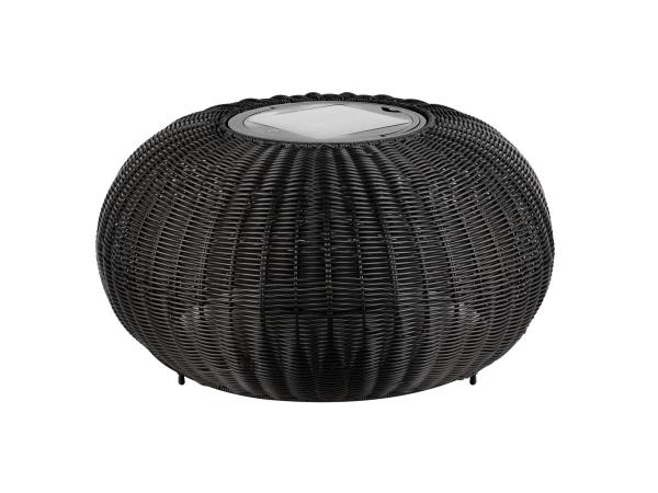 ADEGAN, Outdoor Stehleuchte, flat, Solar, 2200 K, IP65, schwarz