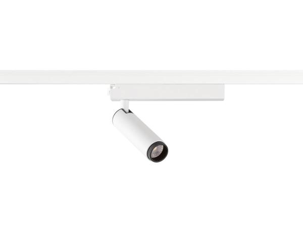 GRIP! S, 1~ Spot, zylindrisch, 2000-3000 K, 11 W, Dim-to-Warm, PHASE, 29°, weiß / schwarz