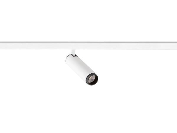 GRIP! S, 48V Spot, zylindrisch, 2700 K, 9.8 W, DALI, 29°, weiß / schwarz