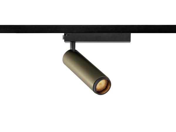 GRIP! M, 1~ Spot, zylindrisch, 2700 K, 20 W, PHASE, 42°, bronze / schwarz