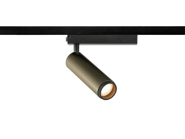 GRIP! M, 1~ Spot, zylindrisch, 2700 K, 20 W, PHASE, 42°, bronze / schwarz