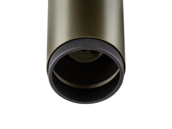 GRIP! L, 1~ Spot, zylindrisch, GU10, 1x max. 6 W, bronze / schwarz