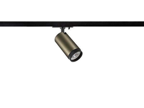 GRIP! L, 1~ Spot, zylindrisch, GU10, 1x max. 6 W, bronze / schwarz