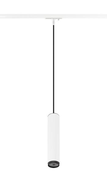 GRIP! L, 1~ Pendelleuchte, GU10, Pendellänge 200 cm, 1x max. 6 W, weiß / schwarz