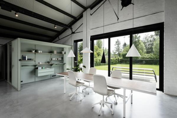 MAGICO 38, Pendelleuchte, E27, Pendellänge 180 cm, 1x max. 10 W, matt weiß