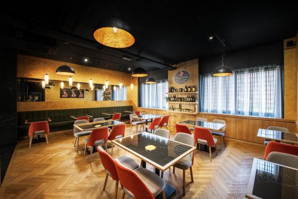 FORCHINI 70, Pendelleuchte, E27, Pendellänge 150 cm, 1x max. 40 W, matt schwarz / matt gold