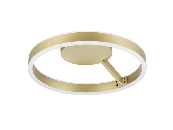 ONE, Wand- und Deckenaufbauleuchte, rund, 2700/3000 K, 14 W, PHASE, 130°, messing