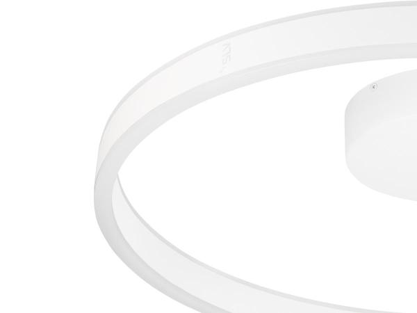 ONE, Wand- und Deckenaufbauleuchte, rund, 2700/3000 K, 23 W, PHASE, 130°, weiß