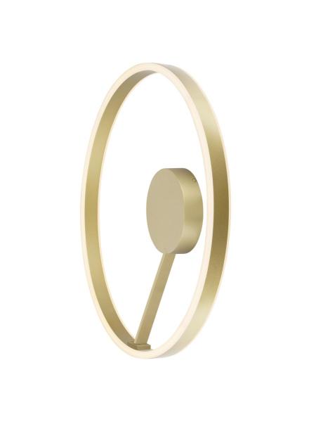 ONE, Wand- und Deckenaufbauleuchte, rund, 2700/3000 K, 23 W, DALI, Touch, 130°, messing