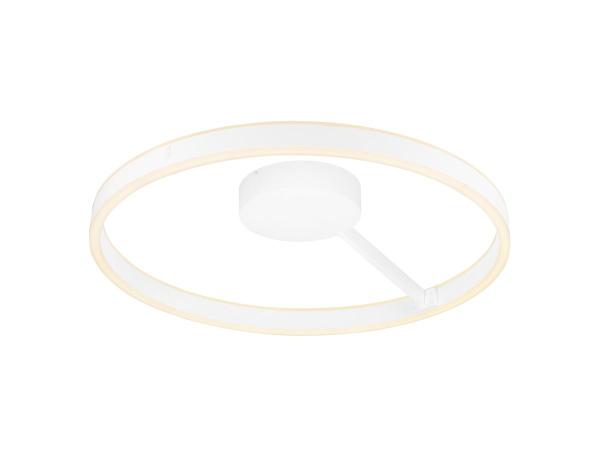 ONE, Wand- und Deckenaufbauleuchte, rund, 2700/3000 K, 23 W, DALI, Touch, 130°, weiß