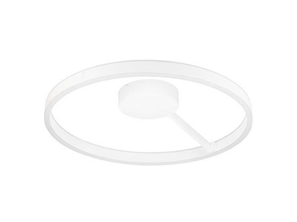 ONE, Wand- und Deckenaufbauleuchte, rund, 2700/3000 K, 23 W, DALI, Touch, 130°, weiß