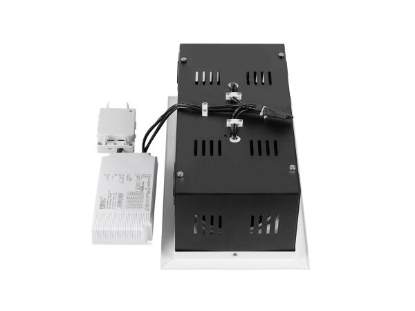 KADUX, Deckeneinbauleuchte, double, 3000 K, DALI 2, Touch, 30°, weiß