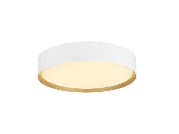 DECONA 30, Deckenaufbauleuchte, rund, 2700/3000 K, 18 W, PHASE, weiß / gold