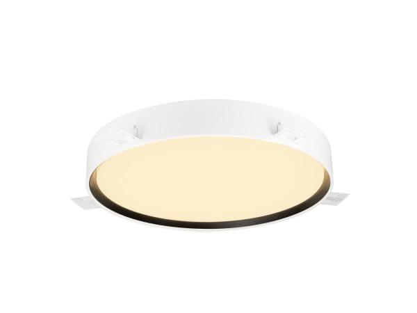 DECONA 42, Deckenaufbauleuchte, rund, 2700/3000 K, 23 W, PHASE, schwarz