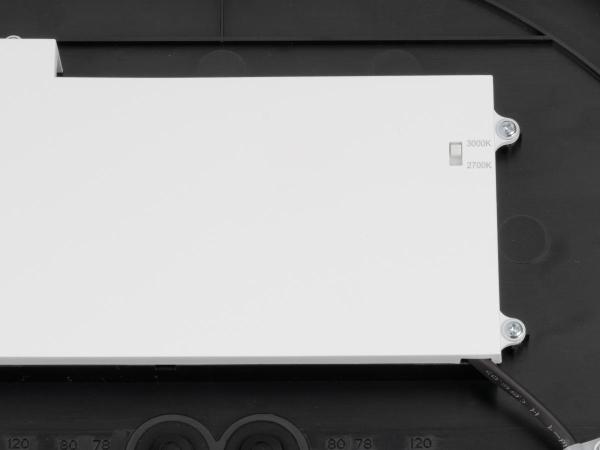 DECONA 42, Deckenaufbauleuchte, rund, 2700/3000 K, 23 W, PHASE, schwarz